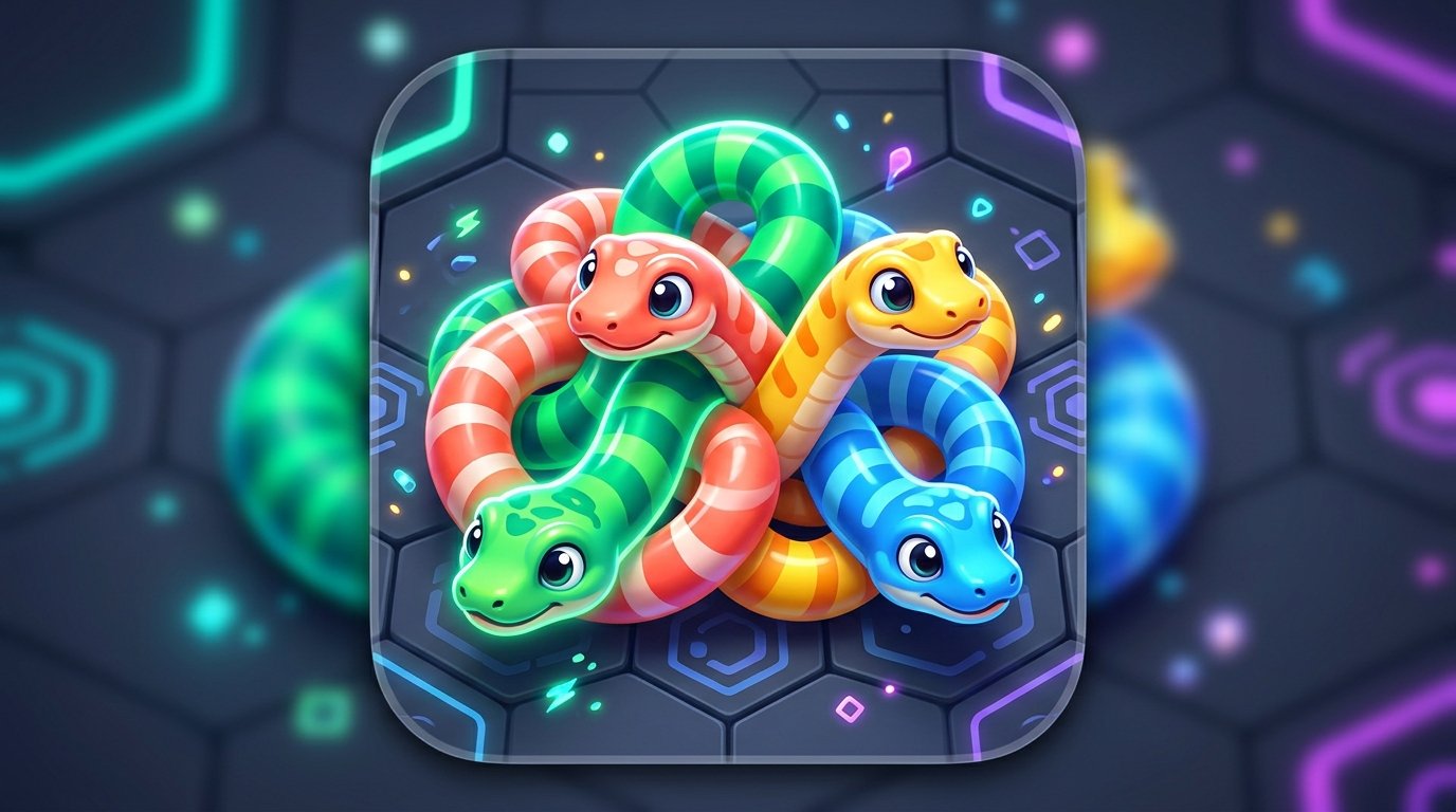 Snake Knot - Untangle the Colorful Snakes Puzzle
